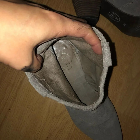 ASH grey suede western inspired boots - Picture 4 of 5